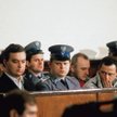 „Z zimną krwią”: od lewej, w ubraniach cywilnych: Grzegorz Piotrowski, Adam Pietruszka, Leszek Pękal