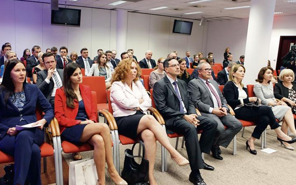 Uczestnicy gali 10. Rankingu Firm Doradztwa Podatkowego w redakcji „Rzeczpospolitej”