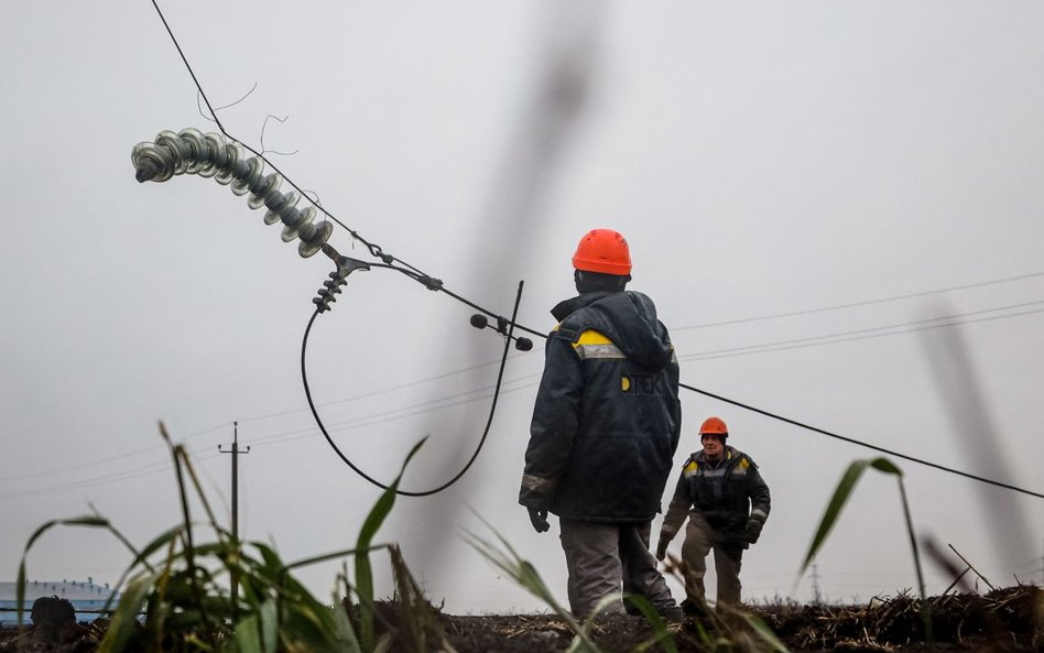 Wszystkie  elektrownie cieplne i wodne uszkodzone przez rosyjskie ataki