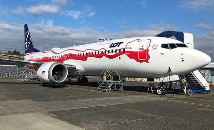 Do Warszawy doleciał biało-czerwony Dreamliner LOTu