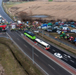 Protest rolników w Medyce