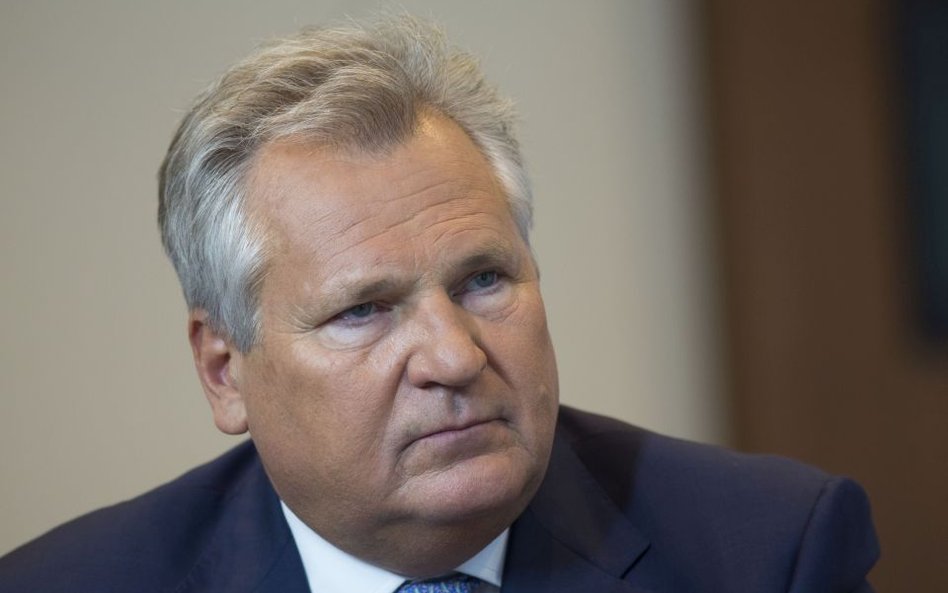 Prezydent Aleksander Kwaśniewski