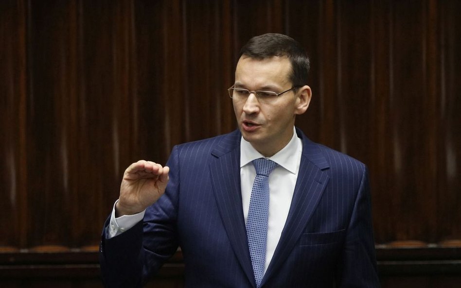 Premier Mateusz Morawiecki