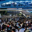 Zbuntowane miasto. Demonstranci od zeszłej soboty zajmują biznesową dzielnicę Mong Kok. Dziesiątki t