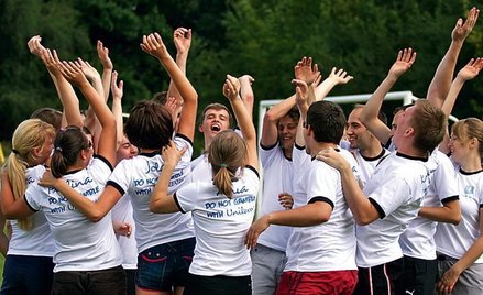Unilever organizuje dla swych praktykantów imprezy integracyjne, a tradycją jest dzień sportu przygo