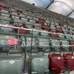 Wiele sektorów na trybunach podczas meczu Polska - Łotwa raziło oczy pustkami