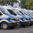 Oznakowane furgonetki MAN TGE dla policji