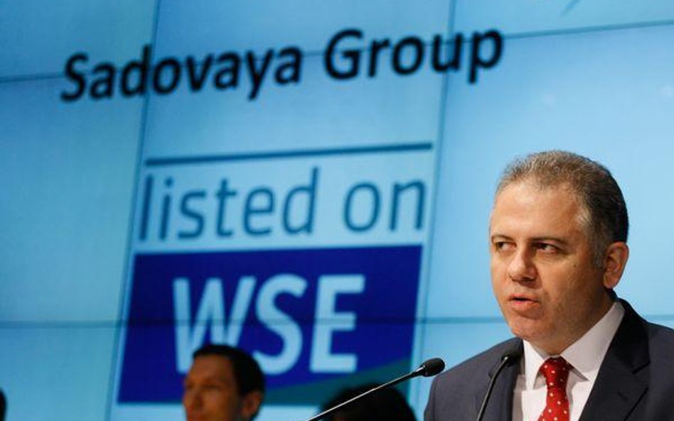 Prezes firmy Sadovaya Group Aleksander Tołstouchow