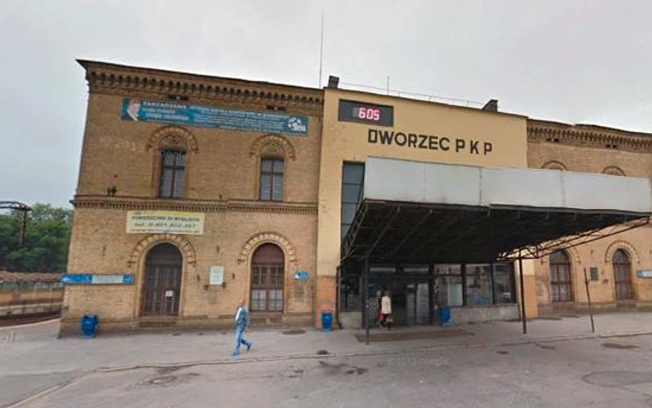 Dworzec PKP w Inowrocławiu przed remontem