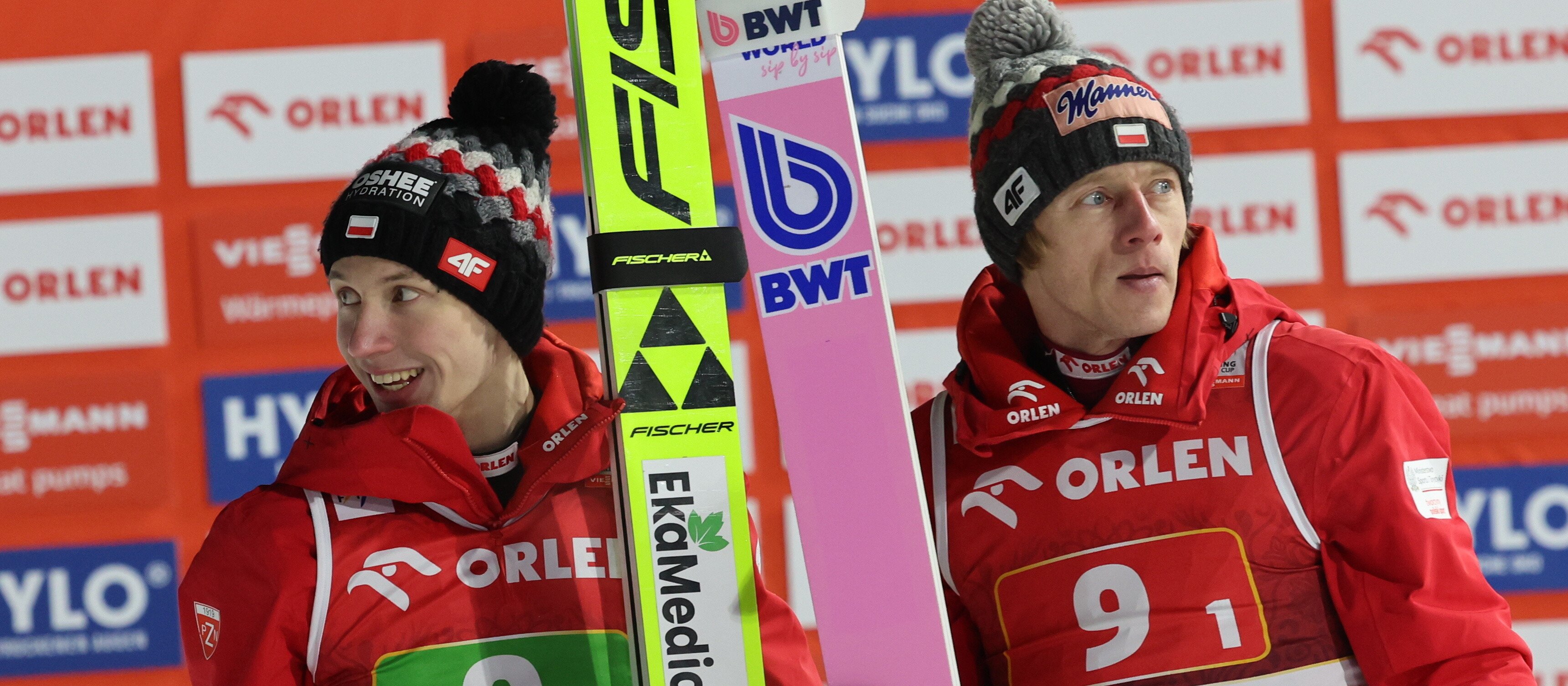 Puchar Świata w Zakopanem. Polscy skoczkowie na trzecim miejscu w konkursie duetów