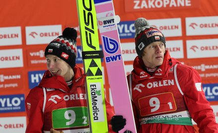 Kacper Tomasiak i Dawid Kubacki