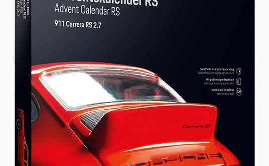 Kalendarz adwentowy Porsche.
