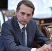 Dyrektor Służby Wywiadu Zagranicznego Siergiej Naryszkin