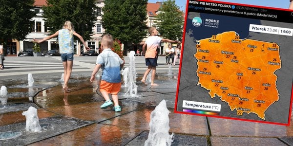 Spokój potrwa krótko — od środy upały powyżej 30°C