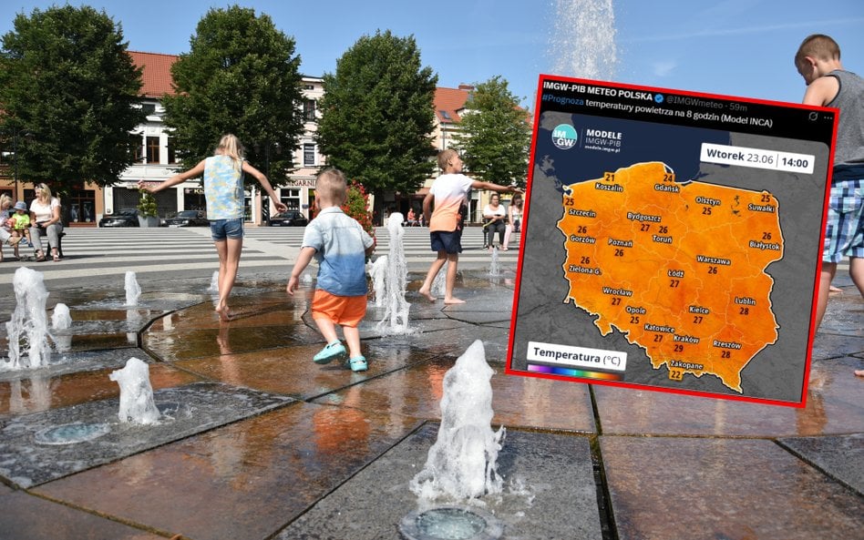 We wtorek odetchniemy od upału. Od środy znów zrobi się gorąco