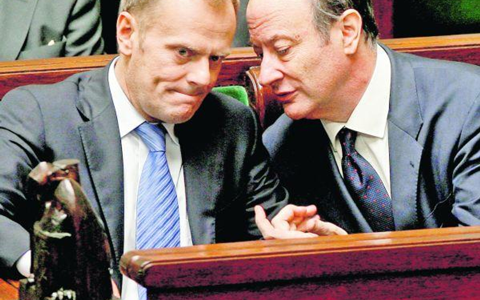 Premier Donald Tusk i minister finansów Jacek Rostowski wkrótce będą musieli bronić projektu budżetu