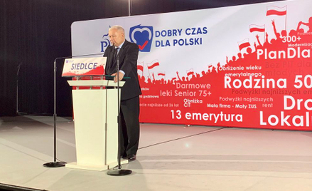 Kaczyński dzieli województwo mazowieckie