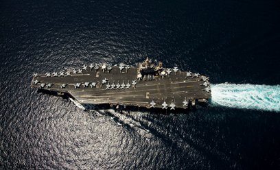 Amerykański lotniskowiec USS Abraham Lincoln (fot. ilustracyjna)