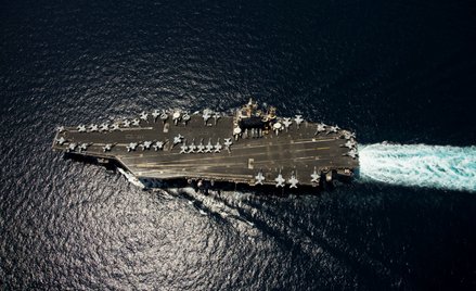 Amerykański lotniskowiec USS Abraham Lincoln (fot. ilustracyjna)