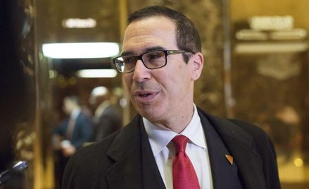 Steven Mnuchin, amerykański sekretarz skarbu