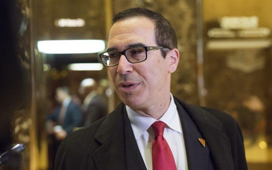 Steven Mnuchin, amerykański sekretarz skarbu