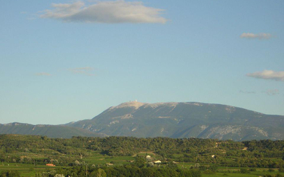 Widok na Mont Ventoux. Fot. Diniz