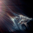 Plejady sfotografowane przez teleskop Hubble'a