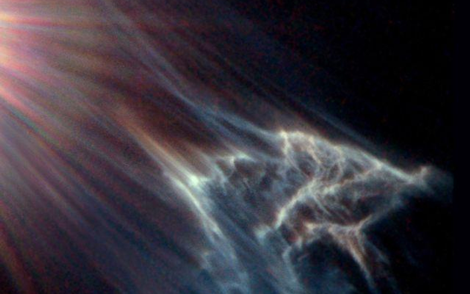Plejady sfotografowane przez teleskop Hubble'a