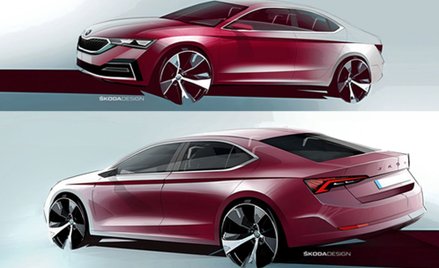 Pierwsze szkice nowej Skody Octavii