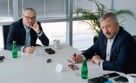 Tomasz Jażdżyński, prezes Gremi Media (pierwszy z lewej) zwracał uwagę, że podatek reklamowy może sz