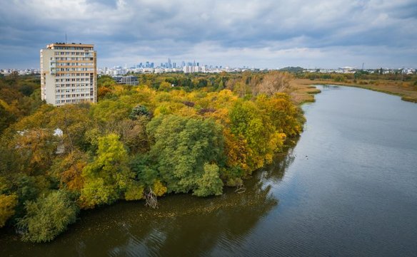 Zabudowa może przyczynić się do powstania miejskiej wyspy ciepła, a także do wysychania samego Jezio
