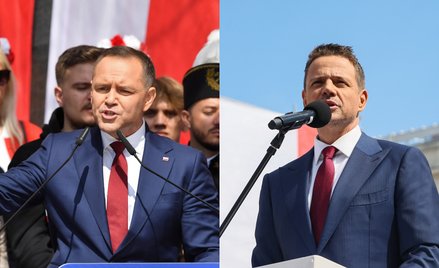 Karol Nawrocki i Rafał Trzaskowski