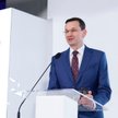 Mateusz Morawiecki, wicepremier, minister rozwoju i finansów, na gali Byki i Niedźwiedzie „Parkietu”