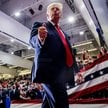 Donald Trump na wiecu poparcia dla kandydata Republikanów do Senatu USA, Mike’a Rogersa w Port Huron