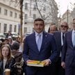 George Simion, kandydat poparty przez Mateusza Morawieckiego