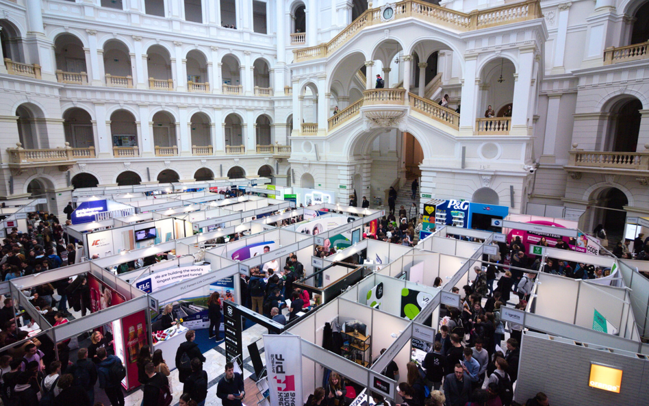 Inżynierskie Targi Pracy odbędą się 10 i 11 marca w godzinach 9:00–16:00 w Gmachu Głównym Politechni