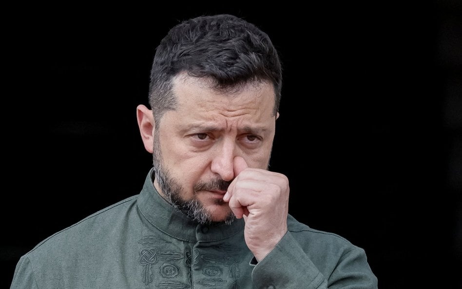 Prezydent Ukrainy Wołodymyr Zełenski