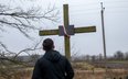 Miejsce pamięci we wsi Ugły w obwodzie rówieńskim