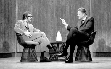Do historii przeszła wizyta Billy'ego Grahama w programie „The Woody Allen Special” w 1969 r. Allen,