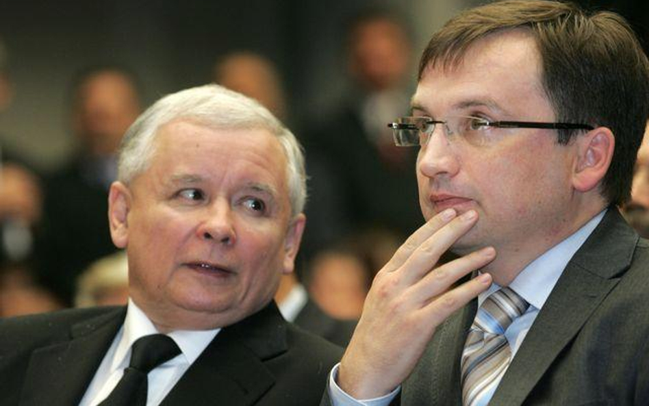 Jarosław Kaczyński i Zbigniew Ziobro w 2010 roku