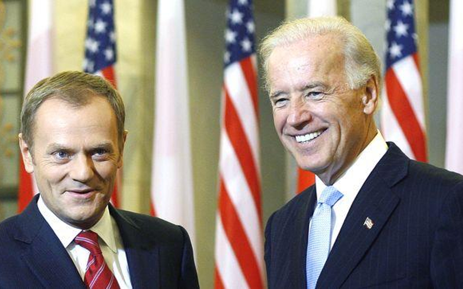 Tusk - Biden: dużo miłych słów