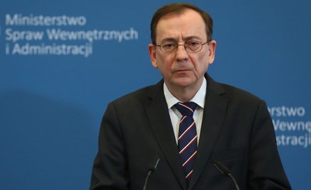 Minister spraw wewnętrznych i administracji Mariusz Kamiński