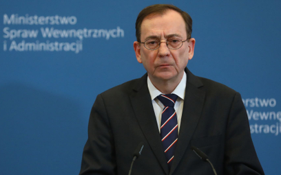 Minister spraw wewnętrznych i administracji Mariusz Kamiński