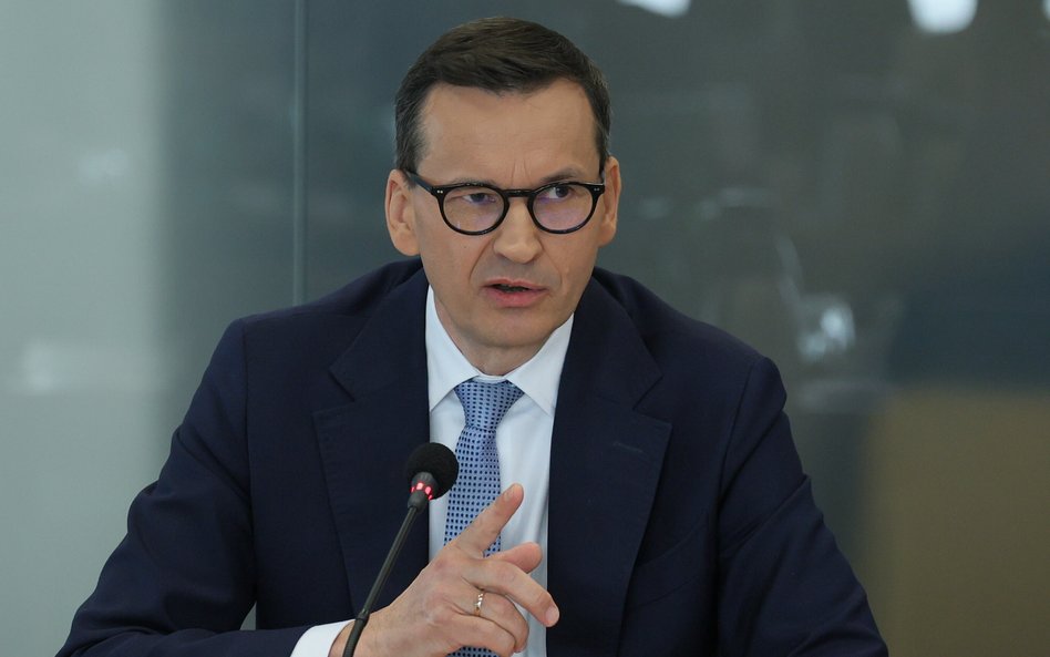 Mateusz Morawiecki na komisji ds. wyborów kopertowych. "Co to za wyłączanie guzika?"