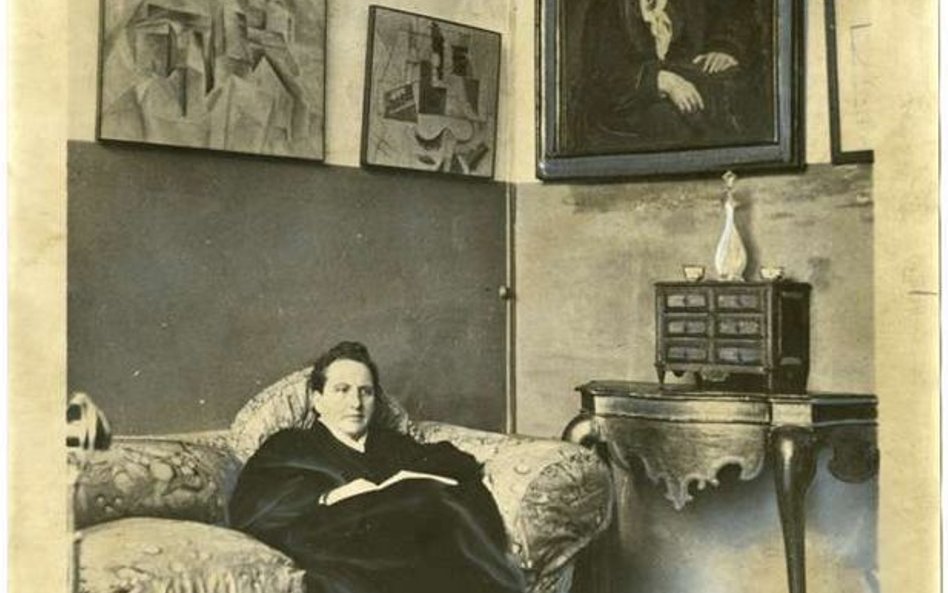 Gertruda Stein w swojej rezydencji na 27 Rue de Fleurus, 1930. Credit: New York World-Telegram and t