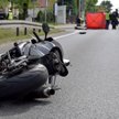 26 maja w Kałuszynie na ul. Warszawskiej kierowca podczas skrętu w lewo śmiertelnie potrącił jadąceg