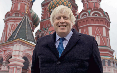 Boris Johnson w Moskwie, jeszcze jako szef dyplomacji (grudzień 2017 r.). Jego związki z rosyjskimi 
