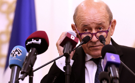 Jean-Yves Le Drian, szef dyplomacji Francji
