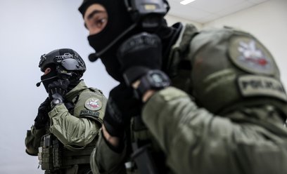 Funkcjonariusze CBŚP