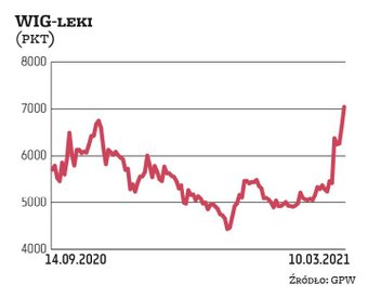 WIG-leki w tym roku poszybował w górę o ponad 50 proc. Motorem wzrostu był wystrzał notowań Mabionu,
